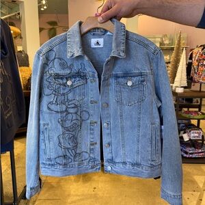 Disney Mickey Mouse Sketch Denim Jacket